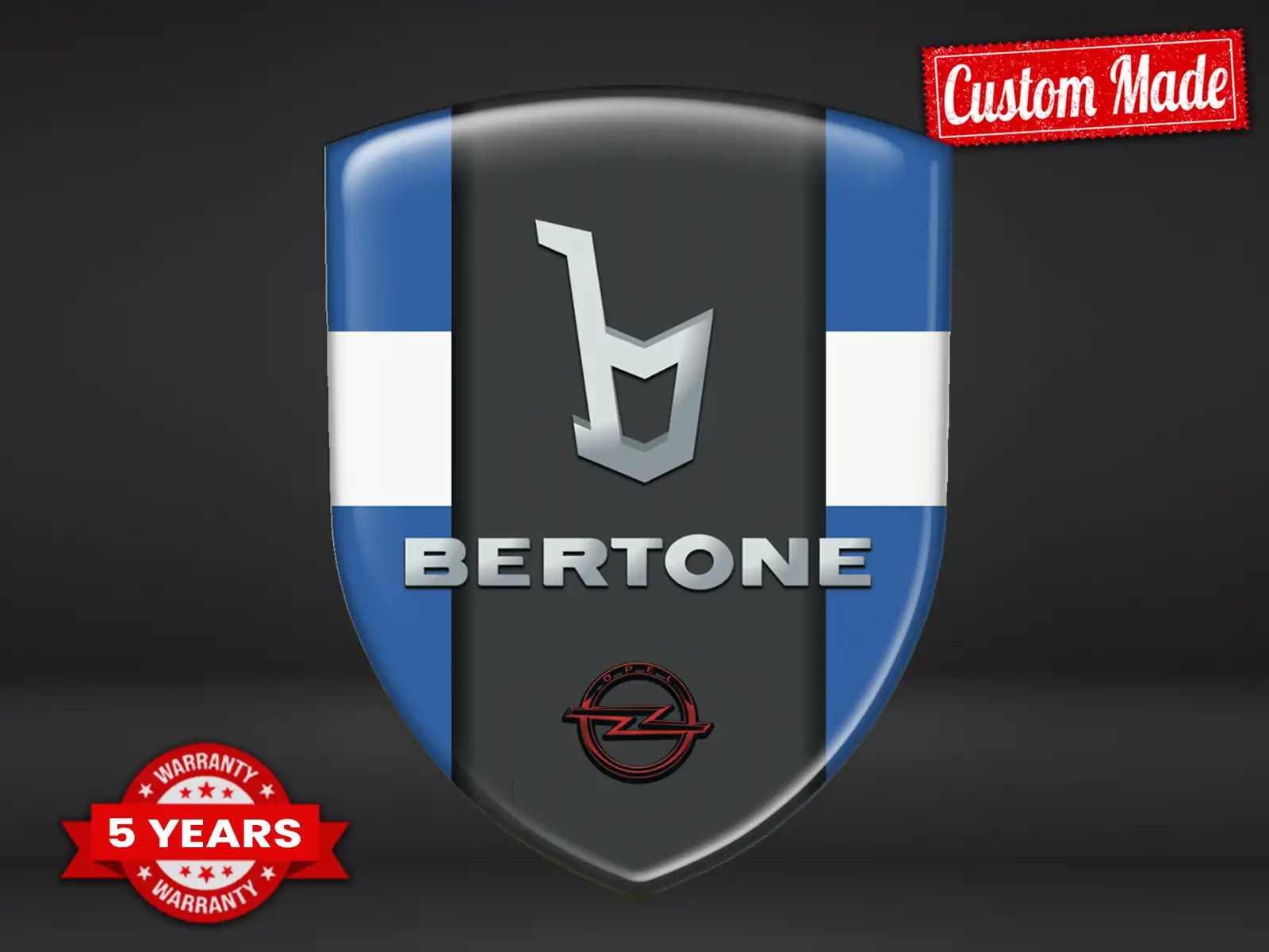 Bertone Vinyle Auto Sur Mesure Limité Édition Moderne